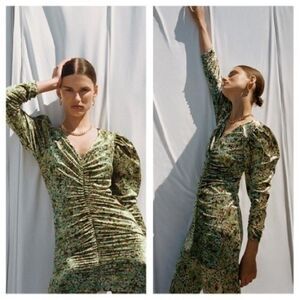 2 for $30 ZARA Velvet Floral Mini Dress